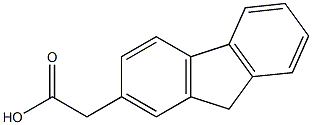 2-(9H-fluoren-2-yl)acetic acid 结构式