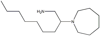 2-(azepan-1-yl)nonan-1-amine 结构式