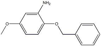 2-(benzyloxy)-5-methoxyaniline 结构式