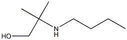 2-(butylamino)-2-methylpropan-1-ol 结构式