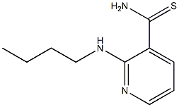 2-(butylamino)pyridine-3-carbothioamide 结构式
