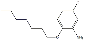 2-(heptyloxy)-5-methoxyaniline 结构式