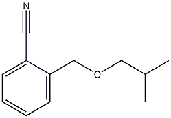 2-(isobutoxymethyl)benzonitrile 结构式