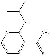 2-(isopropylamino)pyridine-3-carbothioamide 结构式