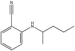 2-(pentan-2-ylamino)benzonitrile 结构式