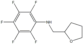 2,3,4,5,6-pentafluoro-N-(oxolan-2-ylmethyl)aniline 结构式