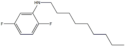 2,5-difluoro-N-nonylaniline 结构式