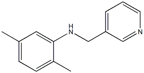 2,5-dimethyl-N-(pyridin-3-ylmethyl)aniline 结构式