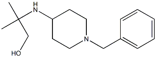 2-[(1-benzylpiperidin-4-yl)amino]-2-methylpropan-1-ol 结构式