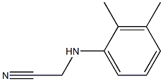 2-[(2,3-dimethylphenyl)amino]acetonitrile 结构式