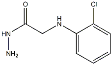 2-[(2-chlorophenyl)amino]acetohydrazide 结构式