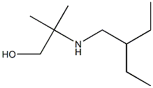 2-[(2-ethylbutyl)amino]-2-methylpropan-1-ol 结构式