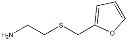 2-[(furan-2-ylmethyl)sulfanyl]ethan-1-amine 结构式