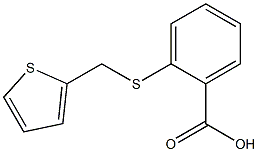 2-[(thiophen-2-ylmethyl)sulfanyl]benzoic acid 结构式