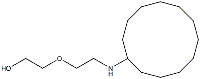 2-[2-(cyclododecylamino)ethoxy]ethan-1-ol 结构式