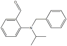 2-[benzyl(propan-2-yl)amino]benzaldehyde 结构式