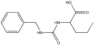 2-{[(benzylamino)carbonyl]amino}pentanoic acid 结构式