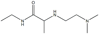 2-{[2-(dimethylamino)ethyl]amino}-N-ethylpropanamide 结构式