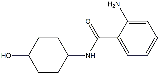 2-amino-N-(4-hydroxycyclohexyl)benzamide 结构式