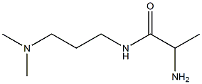 2-amino-N-[3-(dimethylamino)propyl]propanamide 结构式