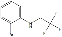 2-bromo-N-(2,2,2-trifluoroethyl)aniline 结构式