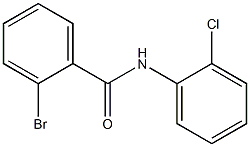 2-bromo-N-(2-chlorophenyl)benzamide 结构式