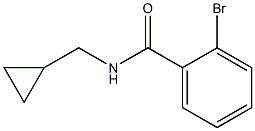 2-bromo-N-(cyclopropylmethyl)benzamide 结构式