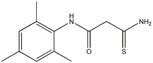 2-carbamothioyl-N-(2,4,6-trimethylphenyl)acetamide 结构式
