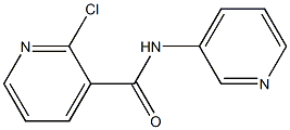 2-氯-N-(吡啶-3-基)吡啶-3-甲酰胺 结构式