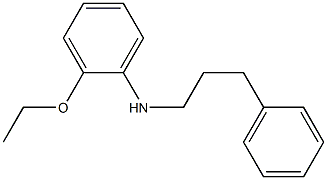 2-ethoxy-N-(3-phenylpropyl)aniline 结构式
