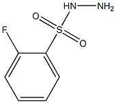 2-fluorobenzene-1-sulfonohydrazide 结构式