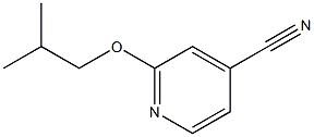 2-isobutoxyisonicotinonitrile 结构式