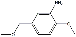 2-methoxy-5-(methoxymethyl)aniline 结构式