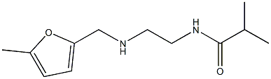 2-methyl-N-(2-{[(5-methylfuran-2-yl)methyl]amino}ethyl)propanamide 结构式