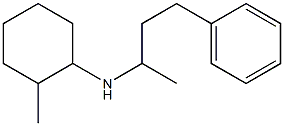 2-methyl-N-(4-phenylbutan-2-yl)cyclohexan-1-amine 结构式