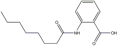 2-octanamidobenzoic acid 结构式