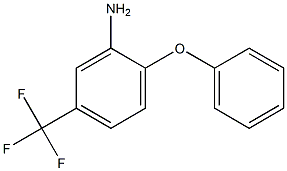 2-phenoxy-5-(trifluoromethyl)aniline 结构式