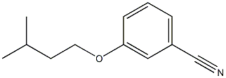 3-(3-methylbutoxy)benzonitrile 结构式