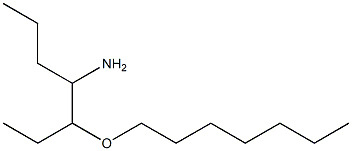 3-(heptyloxy)heptan-4-amine 结构式