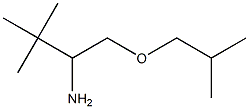 3,3-dimethyl-1-(2-methylpropoxy)butan-2-amine 结构式