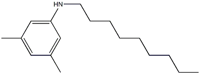 3,5-dimethyl-N-nonylaniline 结构式