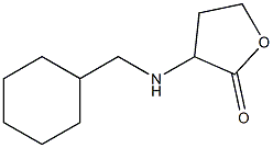 3-[(cyclohexylmethyl)amino]oxolan-2-one 结构式