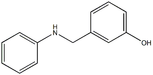 3-[(phenylamino)methyl]phenol 结构式