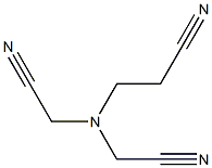 3-[bis(cyanomethyl)amino]propanenitrile 结构式