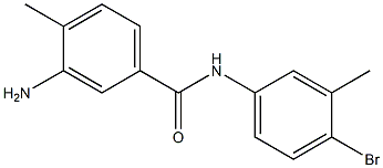 3-amino-N-(4-bromo-3-methylphenyl)-4-methylbenzamide 结构式