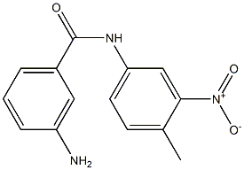 3-amino-N-(4-methyl-3-nitrophenyl)benzamide 结构式