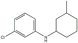 3-chloro-N-(3-methylcyclohexyl)aniline 结构式