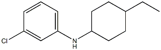 3-chloro-N-(4-ethylcyclohexyl)aniline 结构式