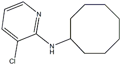 3-chloro-N-cyclooctylpyridin-2-amine 结构式