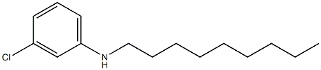 3-chloro-N-nonylaniline 结构式